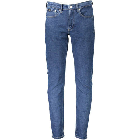 Calvin Klein Blue Cotton Men Jeans - Hilstor