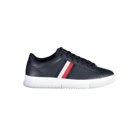 Tommy Hilfiger Blue Polyester Sneaker - Hilstor