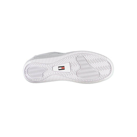 Tommy Hilfiger White Polyester Sneaker - Hilstor