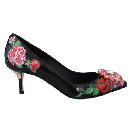 Dolce & Gabbana Black Leather Pump - Hilstor