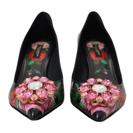 Dolce & Gabbana Black Leather Pump - Hilstor