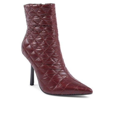 19V69 Italia Bordeaux Fabric Boot - Hilstor