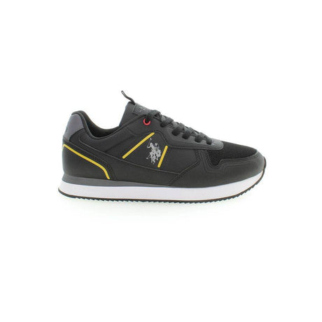 U.S. POLO ASSN. Black Polyester Sneaker - Hilstor