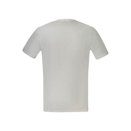 Hugo Boss White Cotton T-Shirt - Hilstor