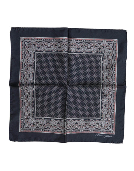 Dolce & Gabbana Multicolor Fantasy Silk Square Foulard Scarf - Hilstor