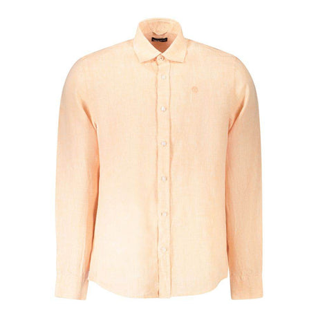 North Sails Pink Linen Shirt - Hilstor
