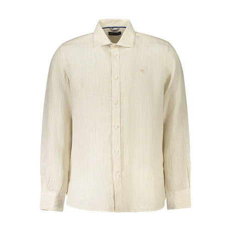 North Sails Beige Linen Shirt - Hilstor