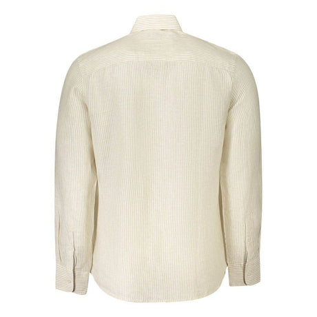 North Sails Beige Linen Shirt - Hilstor