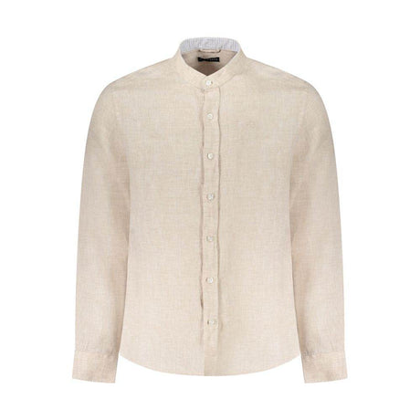 North Sails Beige Linen Shirt - Hilstor