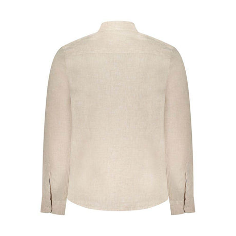 North Sails Beige Linen Shirt - Hilstor