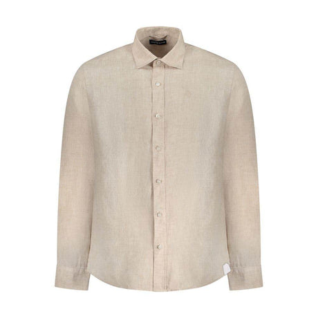 North Sails Beige Linen Shirt - Hilstor