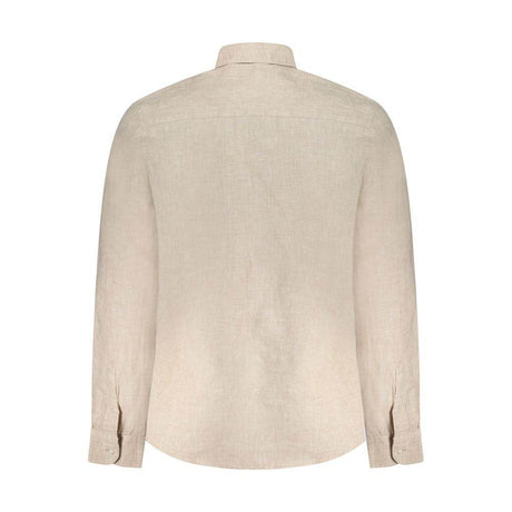 North Sails Beige Linen Shirt - Hilstor