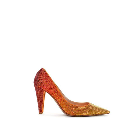 Alexandre Vauthier Bicolor Leather And Satin Pump - Hilstor