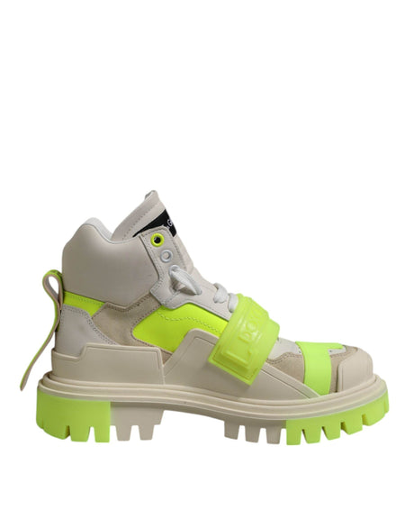 Dolce & Gabbana Multicolor Trekking Boots Sneakers Shoes - Hilstor