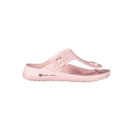 Norway 1963 Pink Plastic Women Sandal - Hilstor