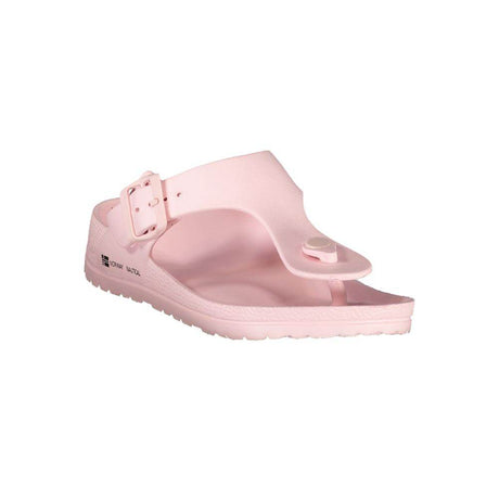 Norway 1963 Pink Plastic Women Sandal - Hilstor