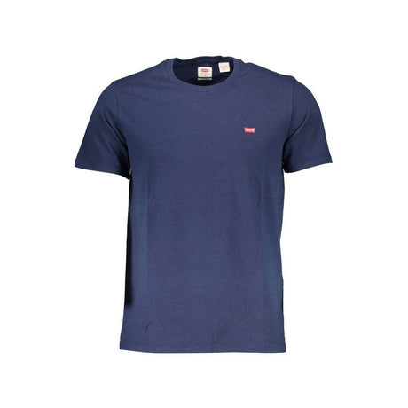 Levi's Blue Cotton T-Shirt - Hilstor
