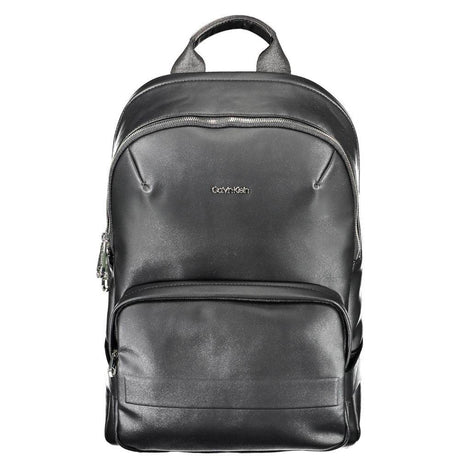 Calvin Klein Black Polyester Backpack - Hilstor
