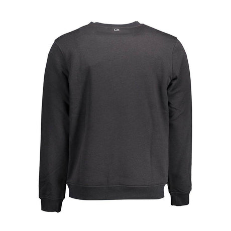Calvin Klein Black Cotton Men Sweater - Hilstor