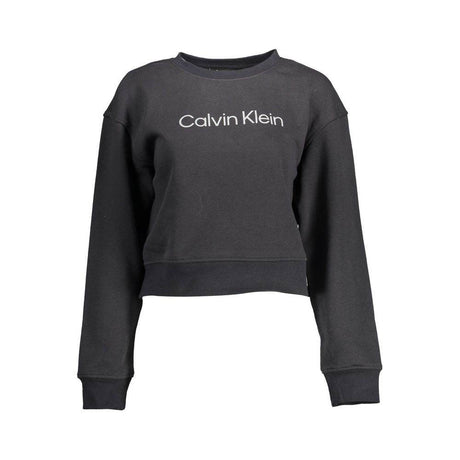 Calvin Klein Black Cotton Women Sweater - Hilstor
