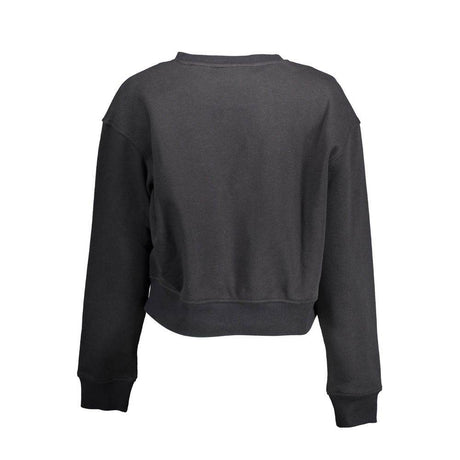 Calvin Klein Black Cotton Women Sweater - Hilstor