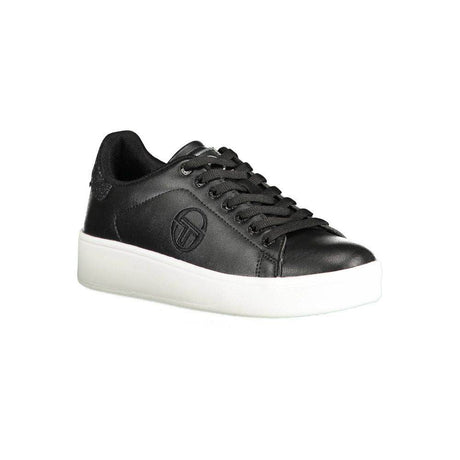 Sergio Tacchini Black Polyester Sneaker - Hilstor