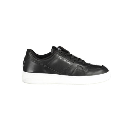 Calvin Klein Black Polyester Sneaker - Hilstor