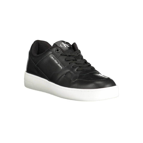 Calvin Klein Black Polyester Sneaker - Hilstor