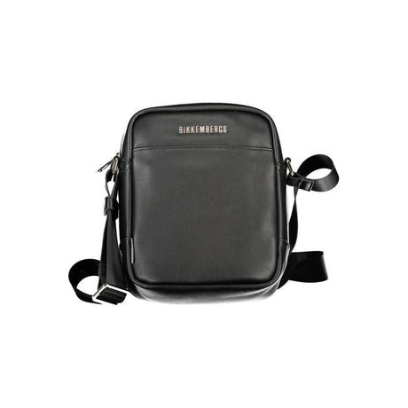 Bikkembergs Black Polyethylene Shoulder Bag - Hilstor