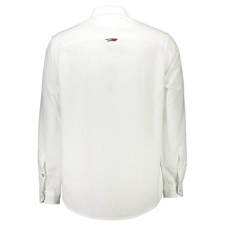 Tommy Hilfiger White Cotton Shirt - Hilstor