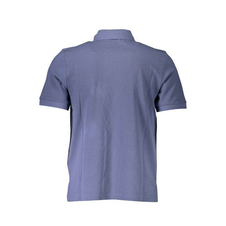 North Sails Blue Cotton Polo Shirt - Hilstor