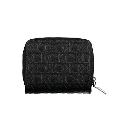 Calvin Klein Black Polyester Wallet - Hilstor