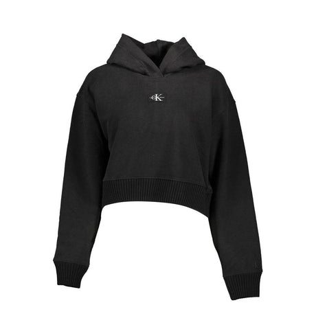 Calvin Klein Black Cotton Women Sweater - Hilstor