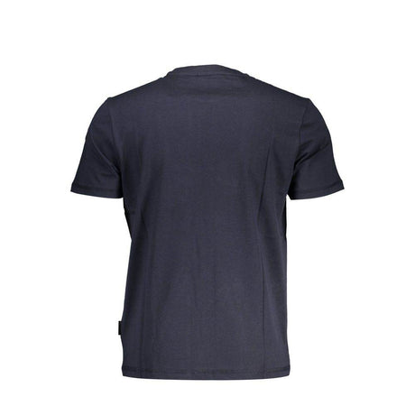 Napapijri Blue Cotton T-Shirt - Hilstor