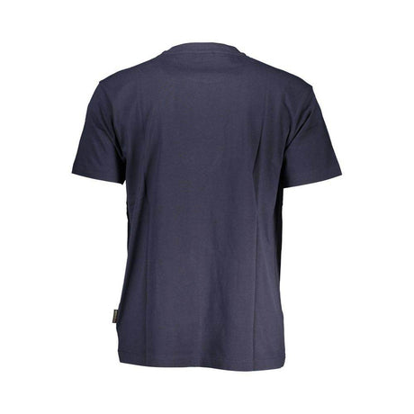Napapijri Blue Cotton T-Shirt - Hilstor
