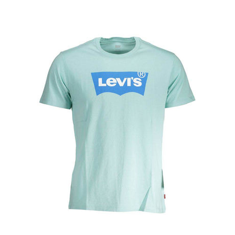 Levi's Blue Cotton T-Shirt - Hilstor