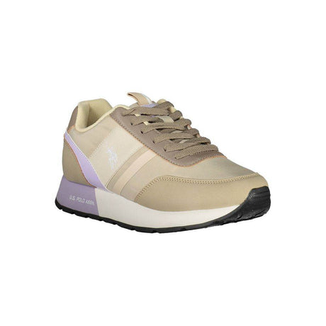 U.S. POLO ASSN. Beige Nylon Sneaker - Hilstor