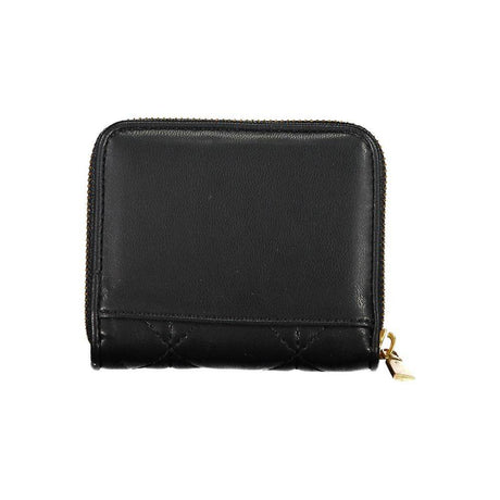 Guess Jeans Black Polyethylene Wallet - Hilstor