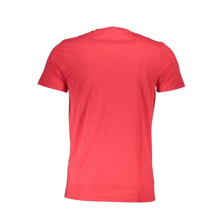 Cavalli Class Red Cotton T-Shirt - Hilstor