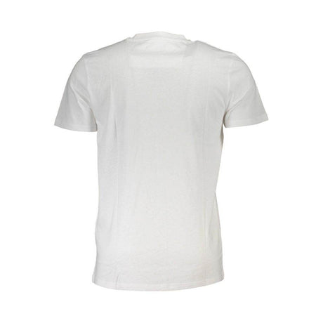 Cavalli Class White Cotton T-Shirt - Hilstor