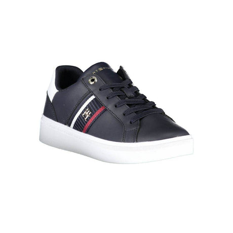 Tommy Hilfiger Blue Polyester Sneaker - Hilstor