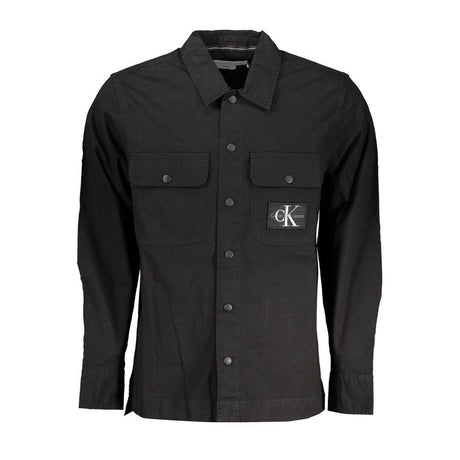 Calvin Klein Black Cotton Shirt - Hilstor