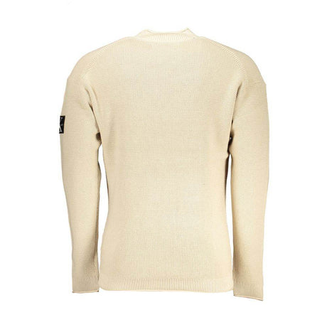 Calvin Klein Beige Cotton Sweater - Hilstor