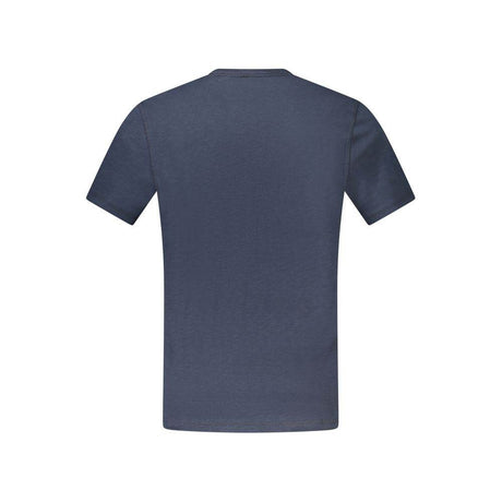 Hugo Boss Blue Cotton T-Shirt - Hilstor