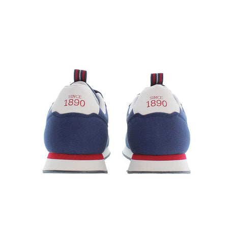 U.S. POLO ASSN. Blue Polyester Sneaker - Hilstor