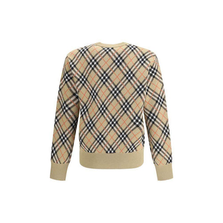 Burberry Archive Check wool Sweate - Hilstor