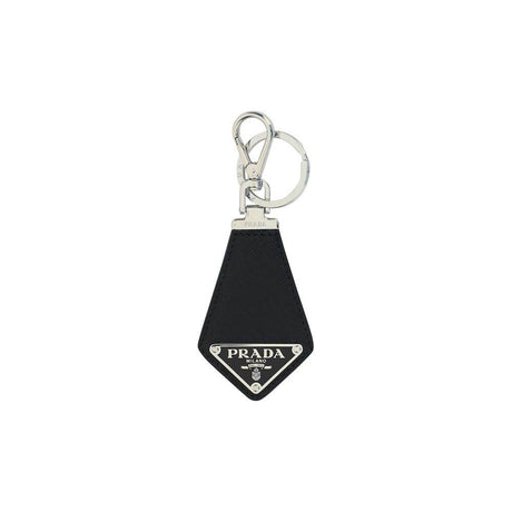 Prada Saffiano leather Keyring - Hilstor