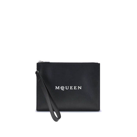 Alexander McQueen Leather Pouch - Hilstor