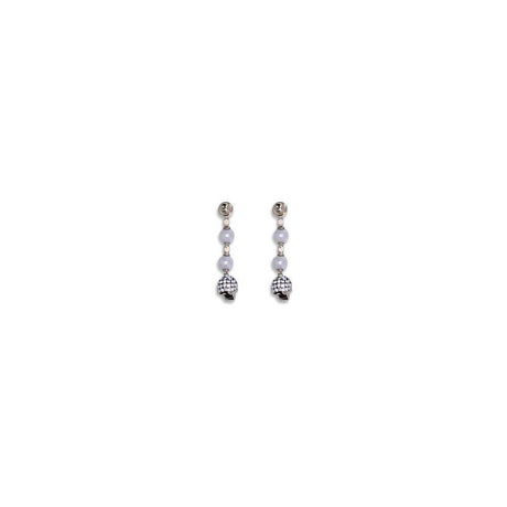 Alexander McQueen Skull pendant Earrings - Hilstor