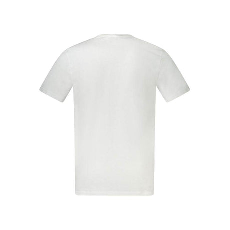 Hugo Boss White Cotton Men T-Shirt - Hilstor